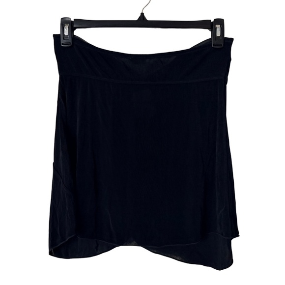 NWT Free People Call Me Later Black Strapless Flutter Top Tunic, XL - Picture 6 of 12